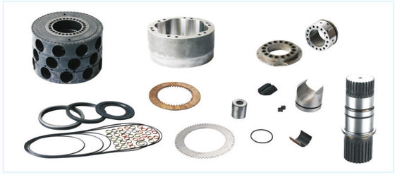 قطعات موتور هیدرولیک Poclain MS125 با شفت برش پوشش صفحه، شفت ترمز