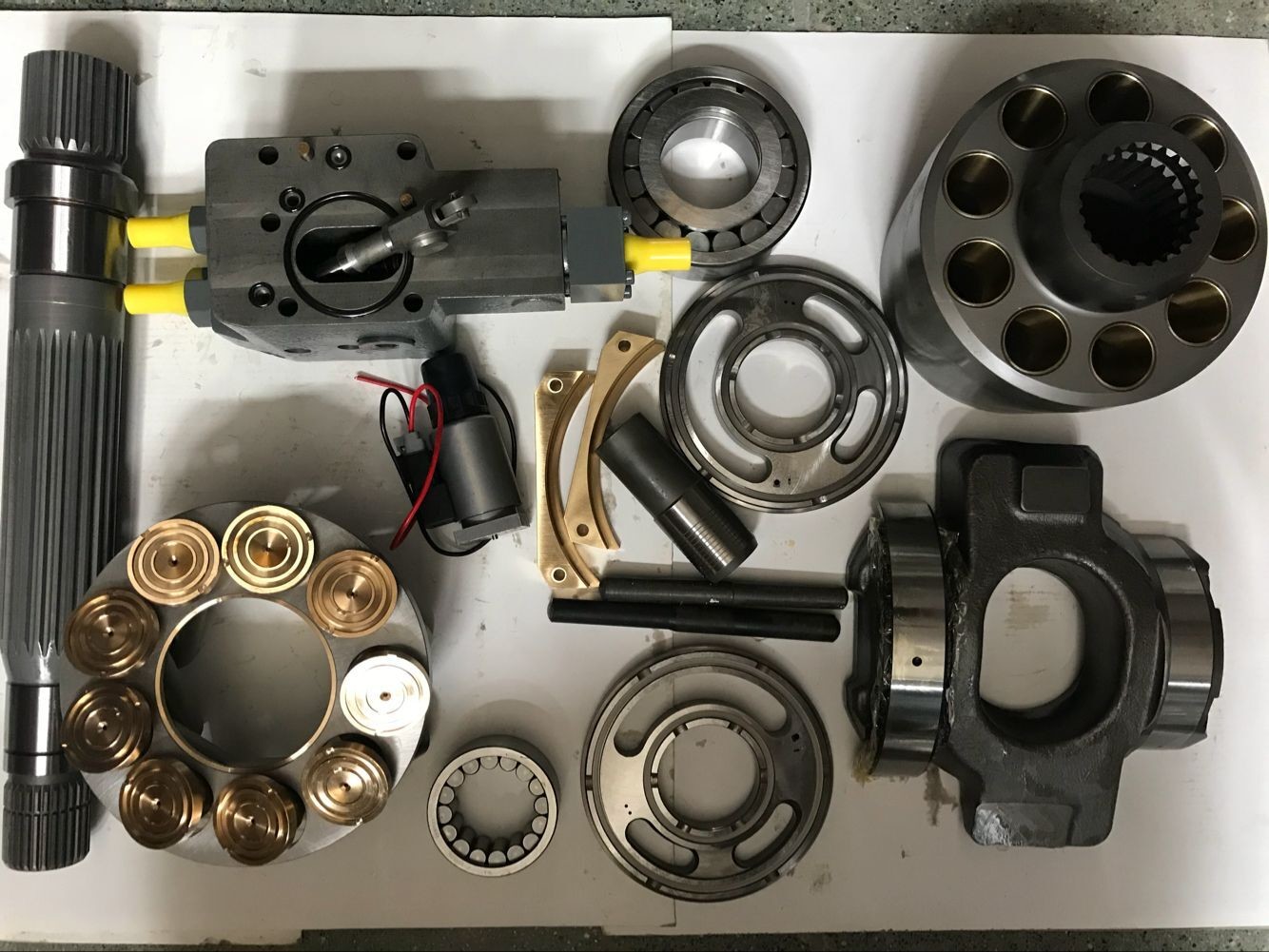 Pièces de rechange montées par camion Putzmeister Rexroth A11VO190 ou A11VLO190 de pompe concrète