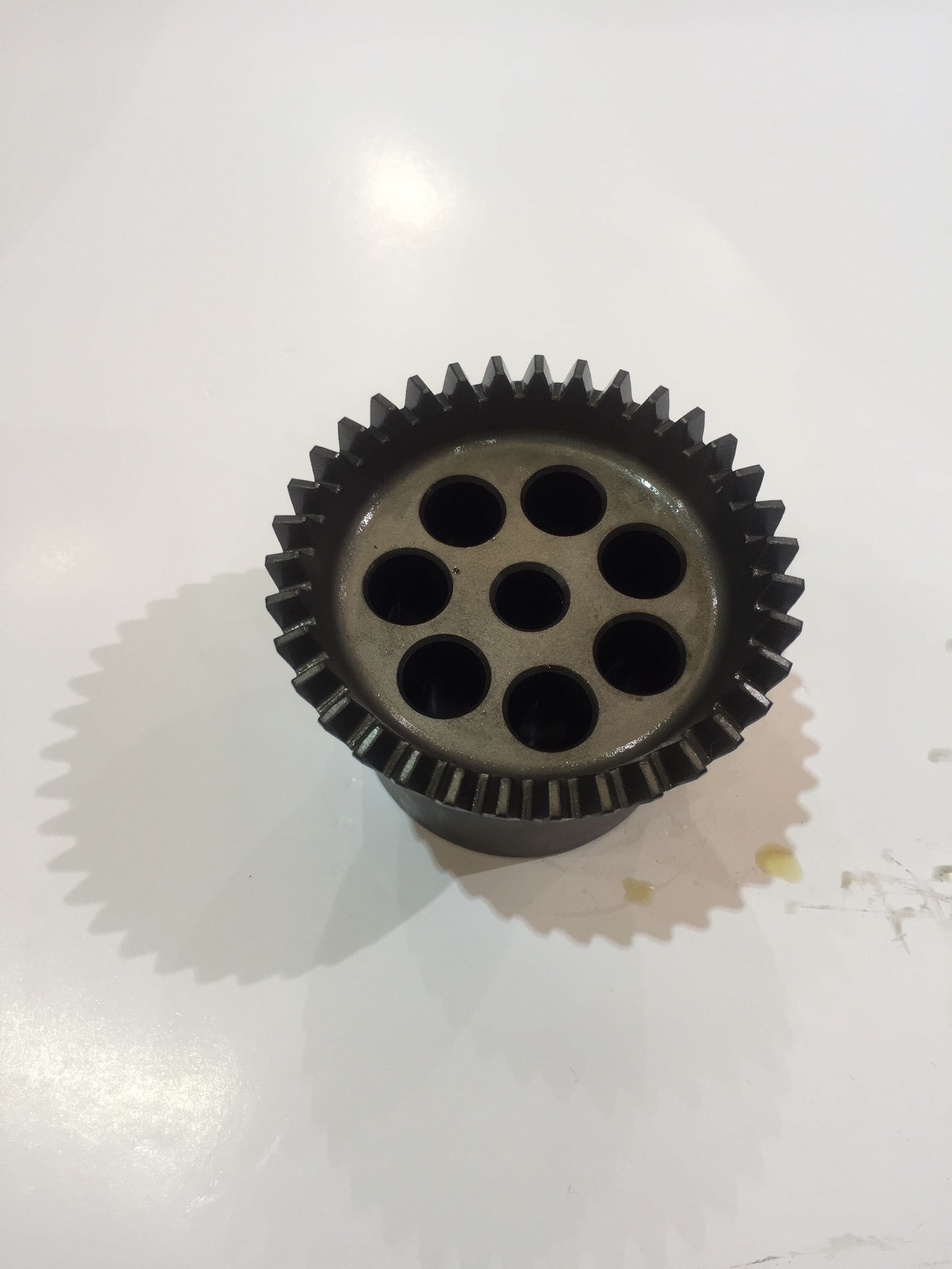 ขนาดกะทัดรัด Vol-vo F12-030 Parker ชิ้นส่วนปั๊มไฮโดรลิค OEM ดั้งเดิมสำหรับเครื่องจักรงานป่าไม้