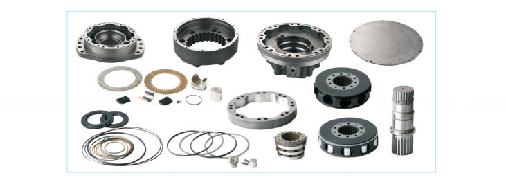 Poclain ريكسروث الهيدروليكية موتور إصلاح أجزاء MCR10 MCRE10 مع موزع
