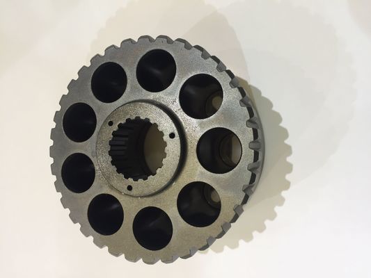 Bộ phận động cơ thủy lực xoay Kubaota KX161 với khối xi lanh và bóng dẫn